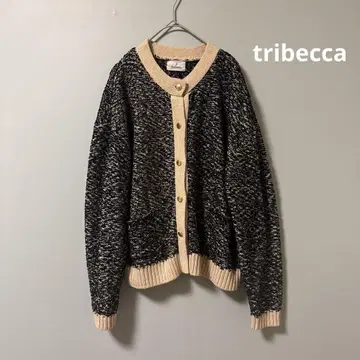 tribecca 트위드 가디건