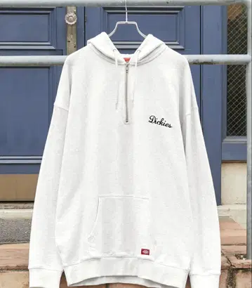 완판템 Dickies 하프 지퍼 후드티