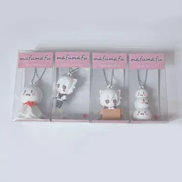 마후마후 러버 피규어 마스코트 4개 세트