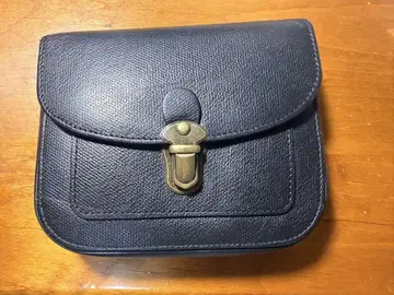 천연 가죽 벨트 파우치