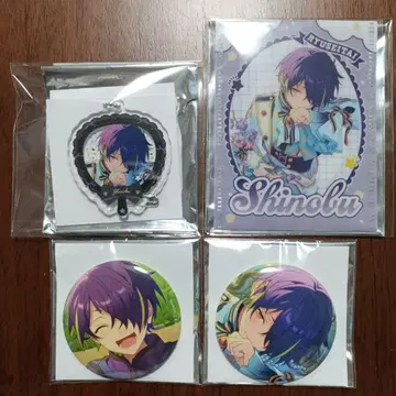 앙스타!! 센고쿠 시노부 굿즈 세트 빨간색 플래시