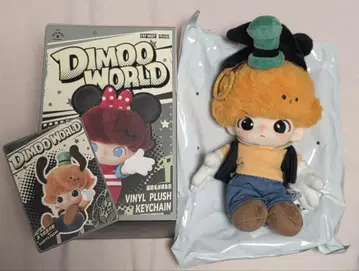 DIMOO WORLD 봉제 인형 키링