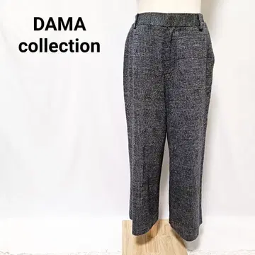 더마 컬렉션 울 혼방 글렌체크 와이드 팬츠 67/M-L 가을/겨울