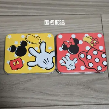 익명 배송 [ Disney ] 미키 미니 모티브 미니 캔 캔 얇은 타입