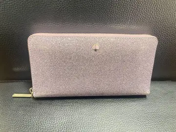 컨디션 최상 kate spade 글리터 장지갑 핑크