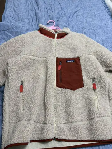 patagonia 플리스 자켓 L 사이즈 베이지/브라운