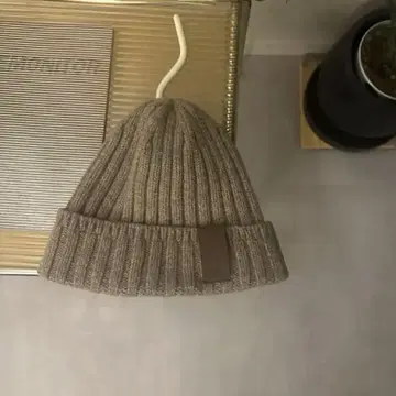 THENORTHFACE 니트 모자 / 베이지