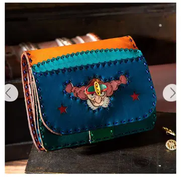 [ 연말 가격 인하 ] 천공의 성 라퓨타 오자카 디자인 지갑 도라 지브리