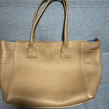 FURLA 베이지 가죽 토트백