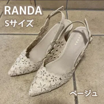 RANDA 꽃 자수 펌프스