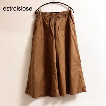 에스트로 와 루즈 코튼 가우초 팬츠
