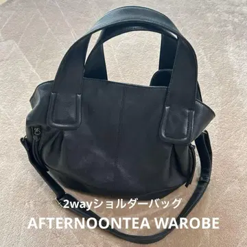 [ AFTERNOONTEA WARDROBE ] 2way 백 블랙
