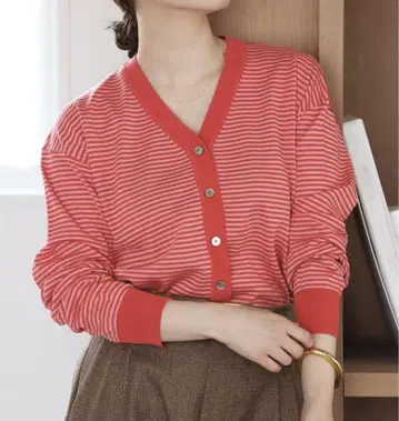 새상품 IENA LEVITA V넥 가디건