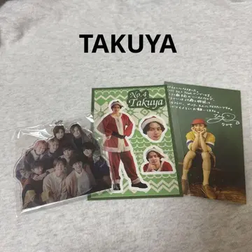 쿠사카와 타쿠야 TAKUYA 초특급 스티커 아크릴 키링