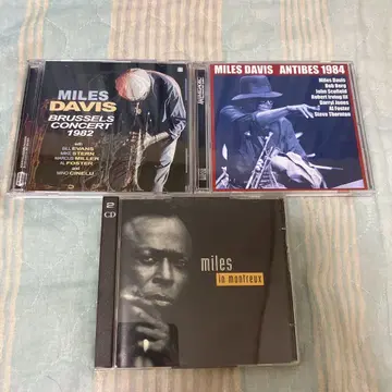 Miles Davis 부트레그 라이브 CD 3매 세트