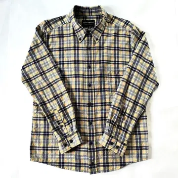 90s Eddie Bauer 긴팔 플란넬 셔츠 XL