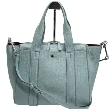 컨디션 최상 띠어리 2way 숄더 토트백 라이트 블루