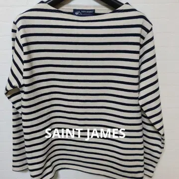 [ 미사용 ] SAINT JAMES 스트라이프 긴팔 T셔츠