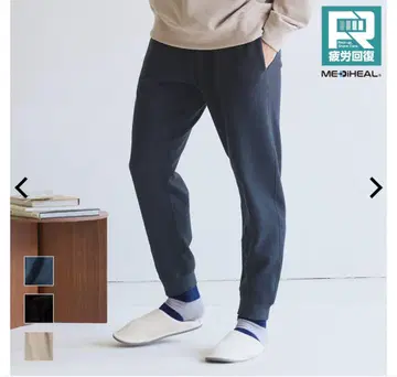 메디힐(R) 룸 스웨트 팬츠 M 사이즈 블랙