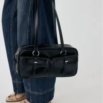 moussy FAUX LEATHER SHOULDER BAG 백