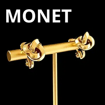 MONET 모네 귀찌 작고 아담한 매듭 골드 빈티지