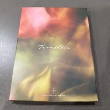 Timeless 최초 한정판 CD/DVD 세트 특전 카드 포함