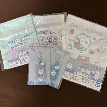 제일복권 치이카와 (먼작귀) F상 H상 러버 참 하치와레 모몽가 롱 타월