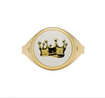 TOY RING 'CROWN' WHITE pointless journey