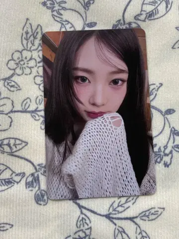 카리나 aespa 6000엔 구매 혜택 팬미 팬미 트레이딩 카드