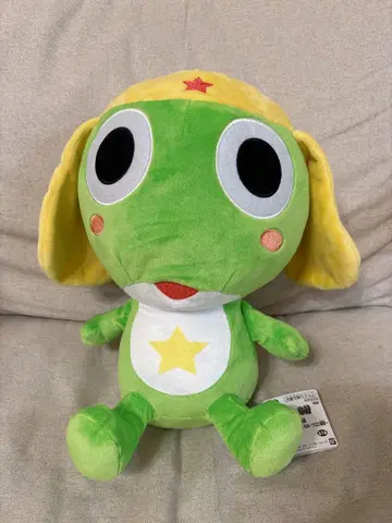 개구리 중사 케로로 엄청 폭신 봉제 인형