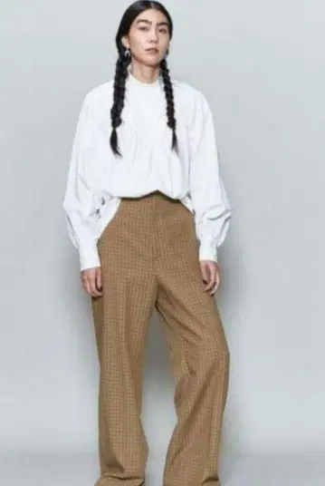 COTTON BAFU VOLUME BLOUSE