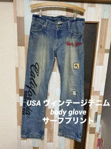 USA 빈티지 데님 body glove 34인치