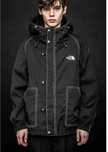 THE NORTH FACE 퍼플 라벨 몽키타임 콜라보 마운틴 파카