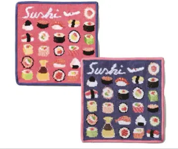 JAL 페이러 스시 2장 국제선 한정판 스시 SUSHI 손수건 세트