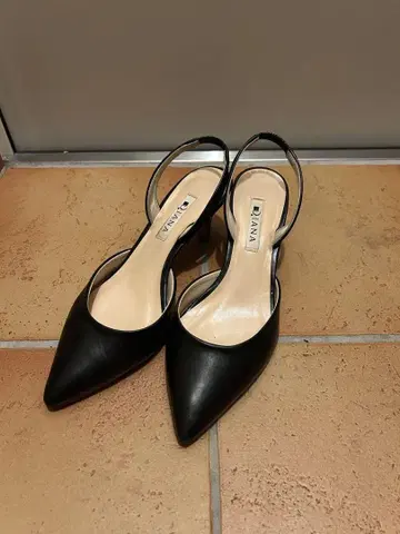 Diana 블랙 하이힐 6cm