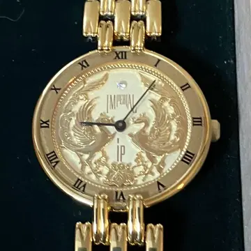IMPERIAL 1993 임페리얼 손목시계 골드