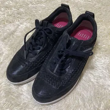 컨디션 최상 fitfit 핏핏 라메 블랙 블랙 23.5cm