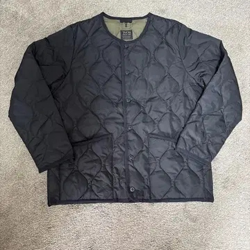 TAION 타이온 U NECK BUTTON JACKETS 다운 자켓