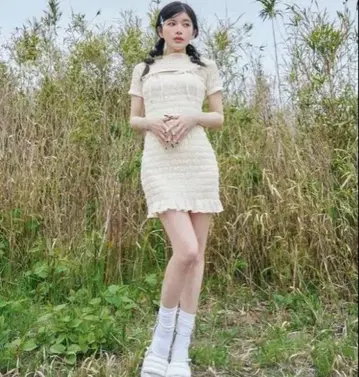 다리치 Darich 반팔 미니 원피스