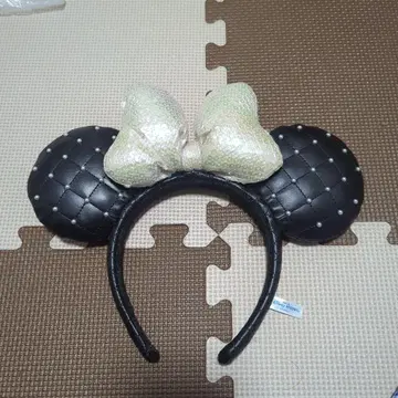 디즈니 퀼팅 머리띠 블랙