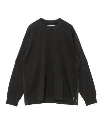 sacai s Cotton Jersey L/S T-Shirt 롱티