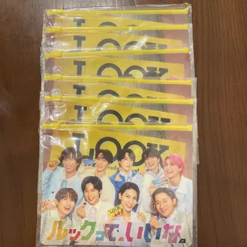 오리지널 SnowMan 슬라이더 파우치 6세트