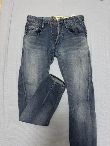 새상품급 덴함 CROSSBACK MIJ BAND 입체 재단 W29 L32