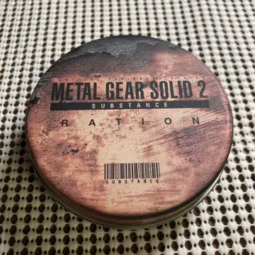 MGS2 SUBSTANCE 예약 특전 레이션 캔