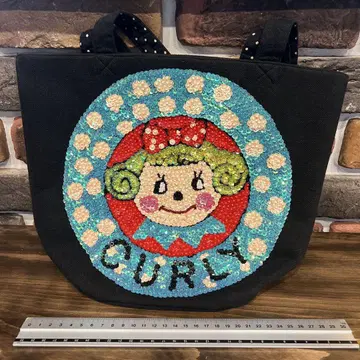 Curly Collection 컬리 컬렉션 반짝반짝 토트백