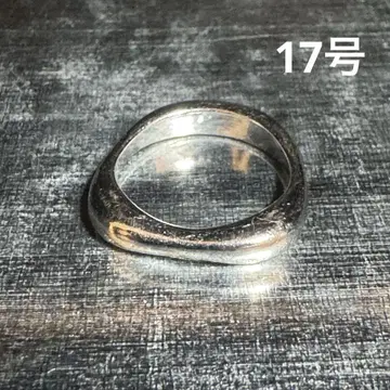 빈티지 패션 반지 실버 17호 오벌 반지 존재감 액세서리