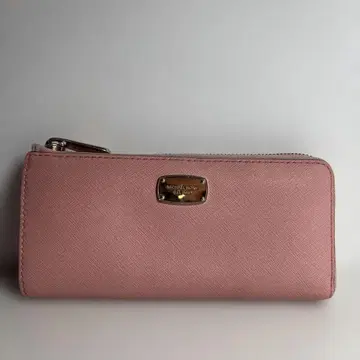 MICHAEL KORS 핑크 장지갑