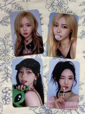 aespa ktown4u SMTOWN 30주년 트레이딩 카드 전원 4장