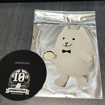 UNDERTALE 10TH 귀찮은 개 연주회 아크릴 스탠드 탬버린