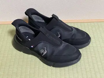 르꼬끄 스포르티브 블랙 슬립인 스니커즈